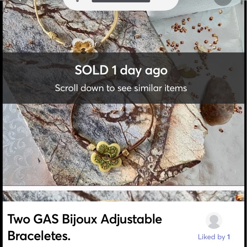 GAS Bijoux Adjustable Bracelets